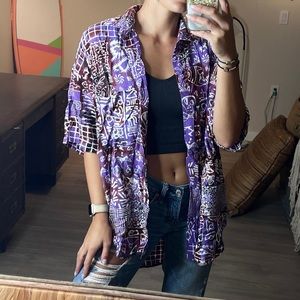 Delilah Batik Button Down